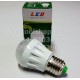 หลอด LED HIGH POWER 3W 12VDC PVC แสงสีขาว ขั้วE27  :::::: สินค้าหมดชั่วคราว ::::::